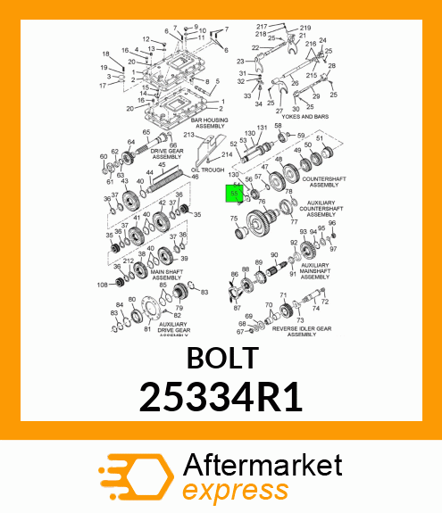 BOLT 25334R1