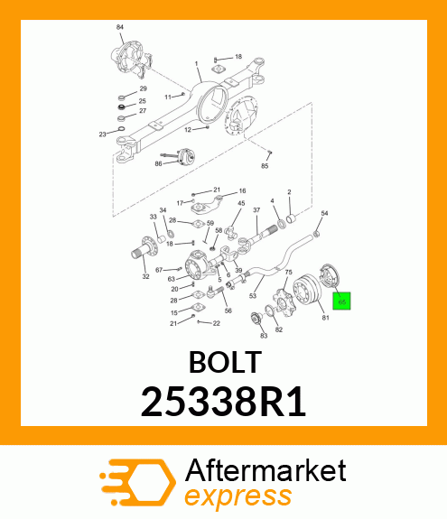 BOLT 25338R1