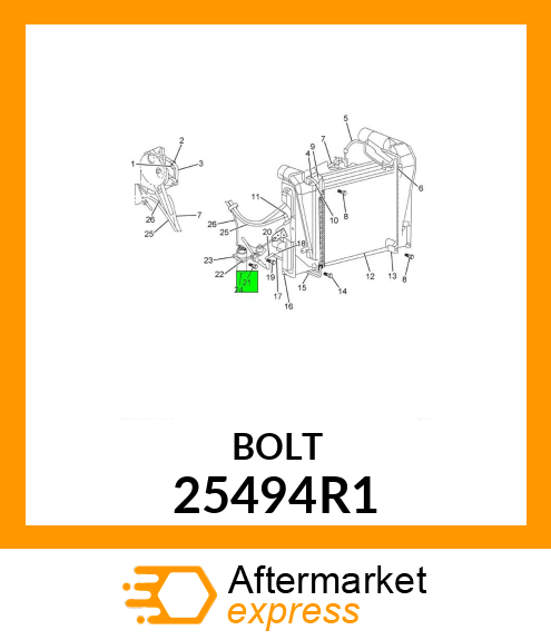 BOLT 25494R1