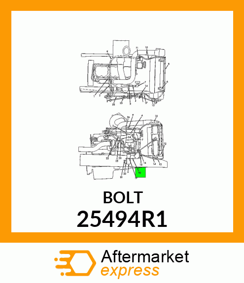 BOLT 25494R1