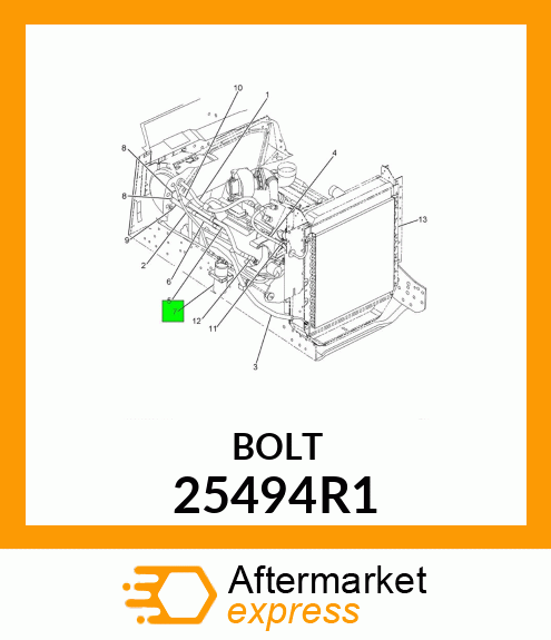 BOLT 25494R1