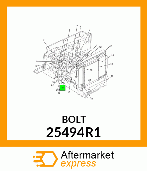 BOLT 25494R1