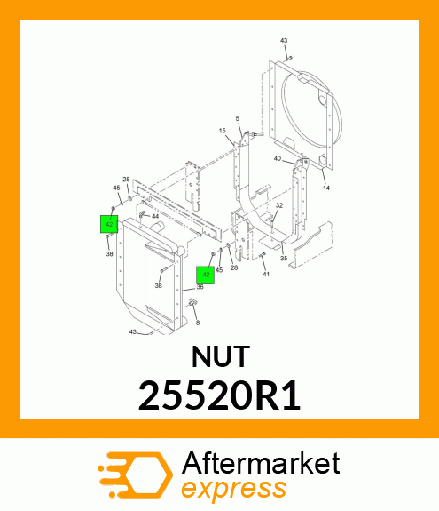 NUT 25520R1