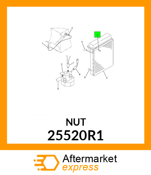 NUT 25520R1