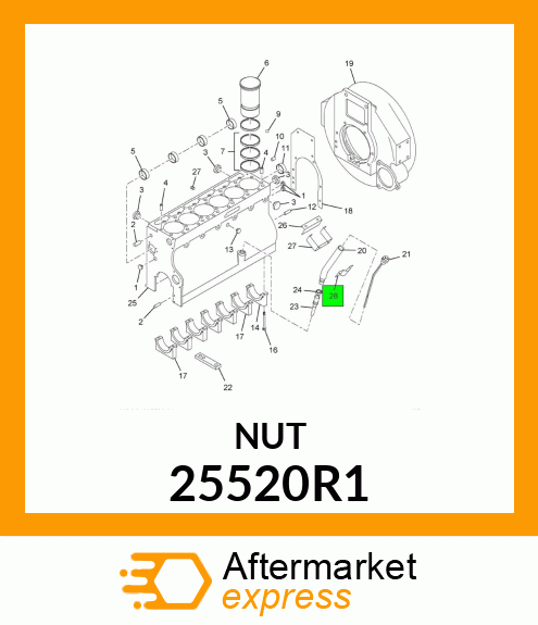 NUT 25520R1