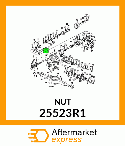 NUT 25523R1