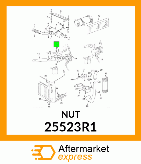 NUT 25523R1