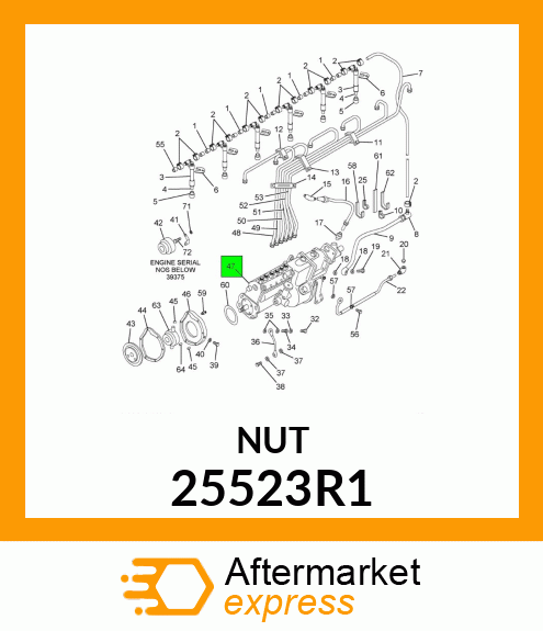 NUT 25523R1