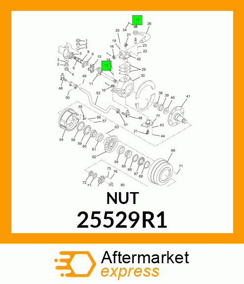 NUT 25529R1