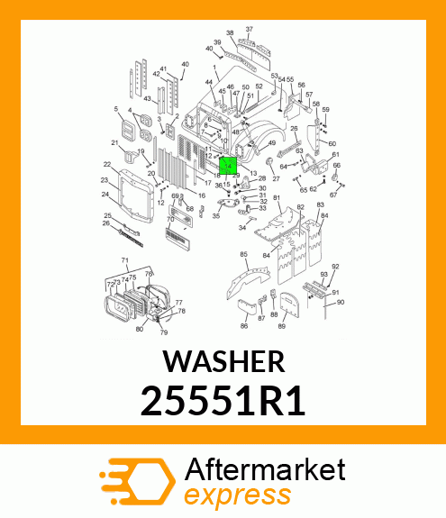 WASHER 25551R1