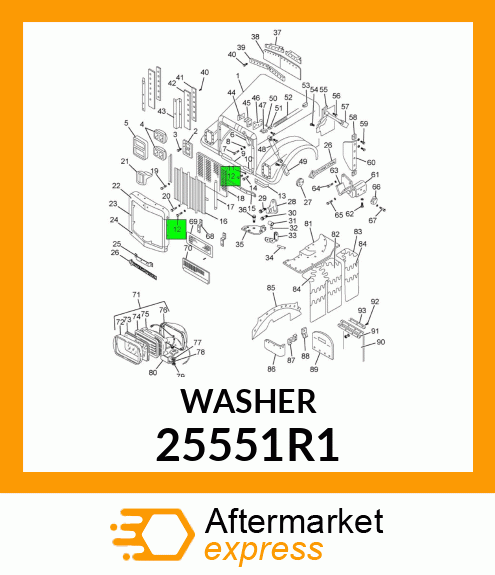 WASHER 25551R1