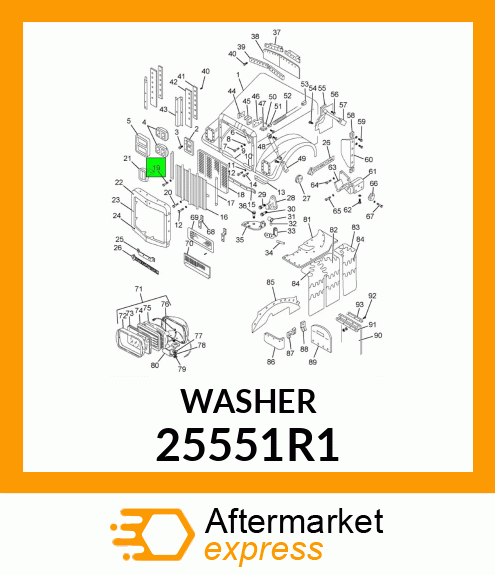 WASHER 25551R1