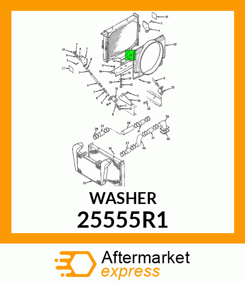 WASHER 25555R1