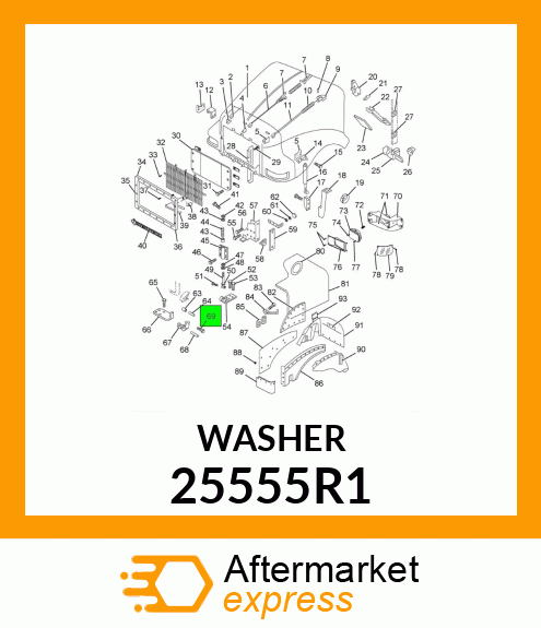 WASHER 25555R1