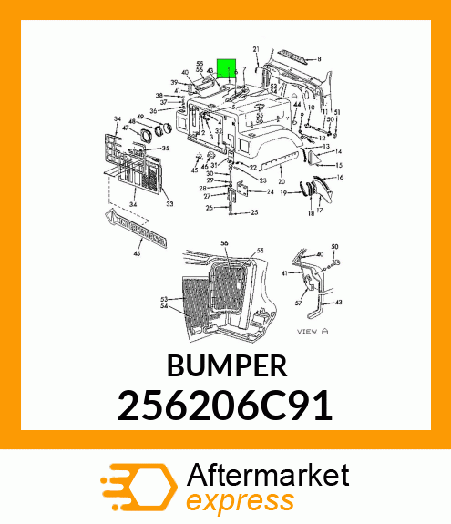 BUMPER 256206C91