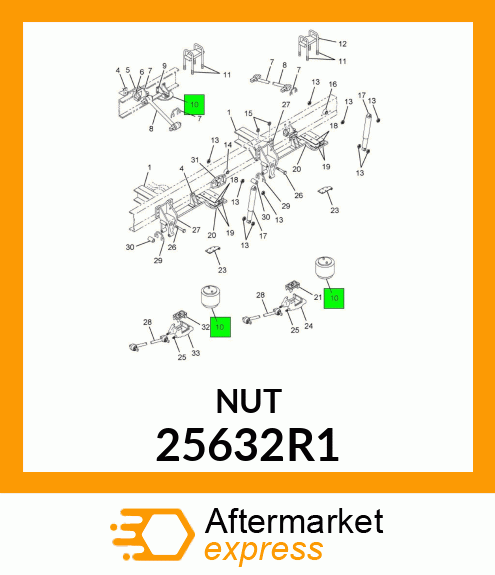 NUT 25632R1