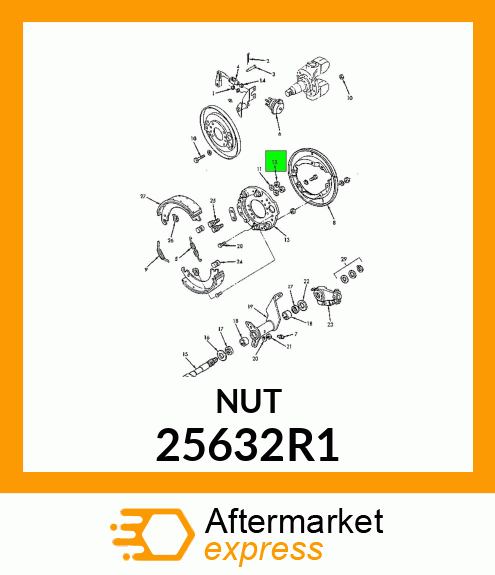 NUT 25632R1