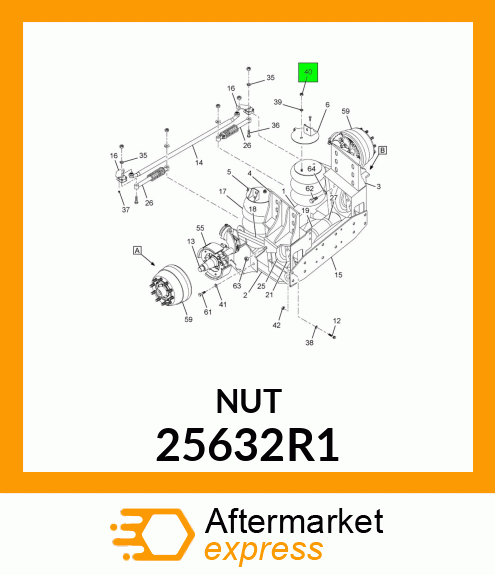 NUT 25632R1