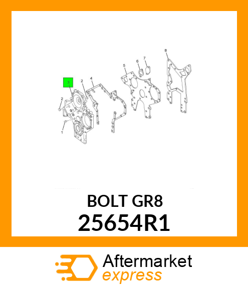 BOLT 25654R1