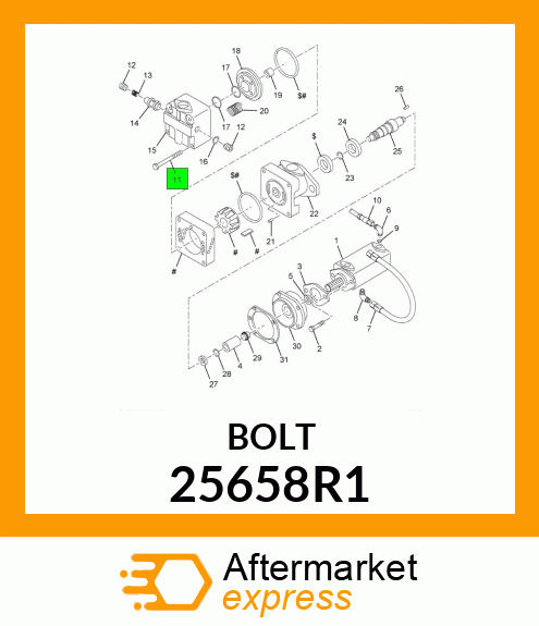 BOLT 25658R1