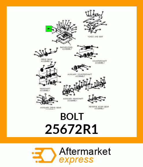 BOLT 25672R1