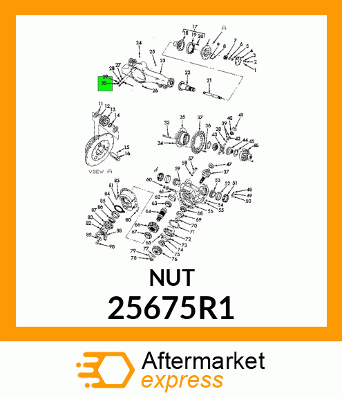 NUT 25675R1