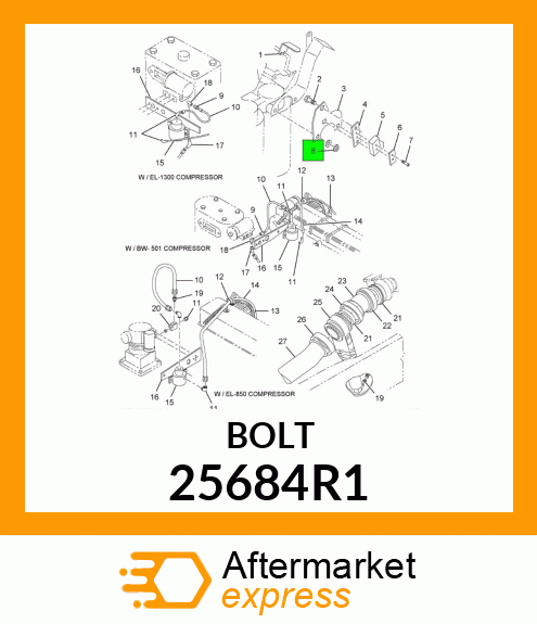 BOLT 25684R1