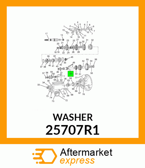 WASHER 25707R1