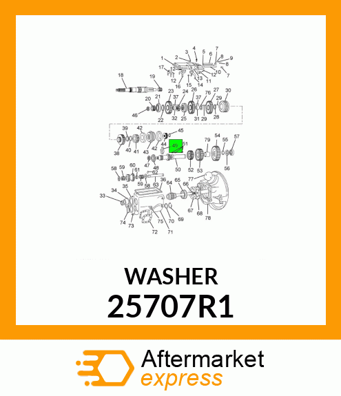 WASHER 25707R1