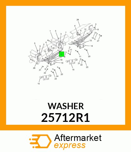 WASHER 25712R1