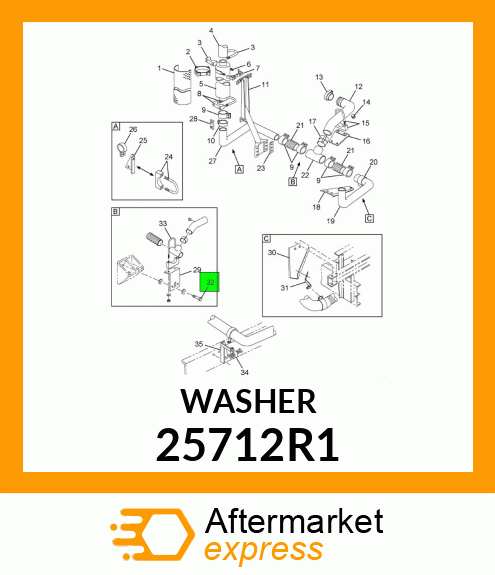 WASHER 25712R1