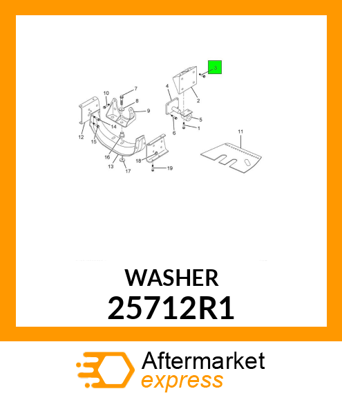 WASHER 25712R1