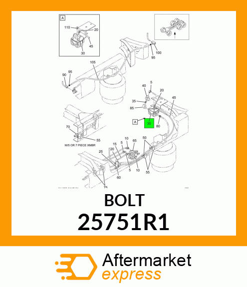 BOLT 25751R1