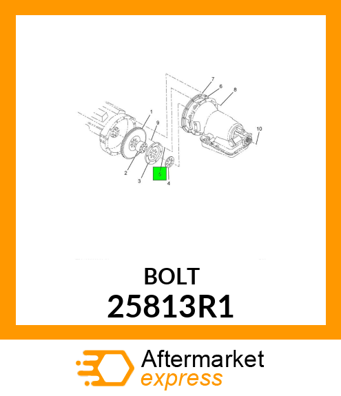 BOLT 25813R1