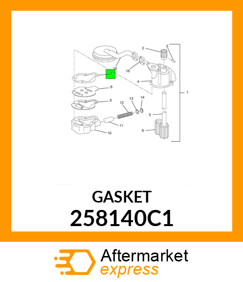 GASKET 258140C1