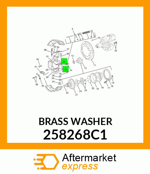 BRASSWASHER 258268C1