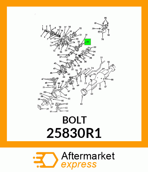 BOLT 25830R1