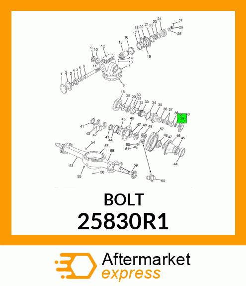 BOLT 25830R1