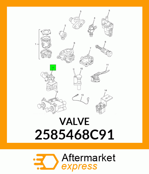 VALVE 2585468C91