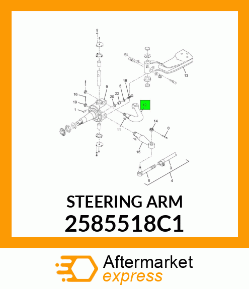 STEERING_ARM 2585518C1