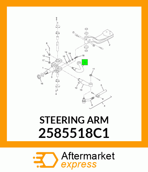 STEERING_ARM 2585518C1