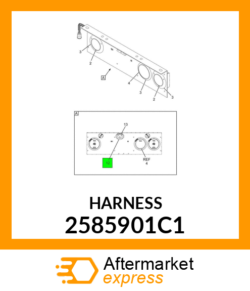 HARNESS 2585901C1