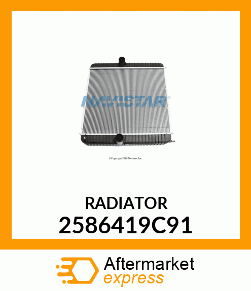 RADIATOR 2586419C91