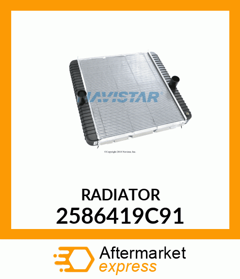 RADIATOR 2586419C91