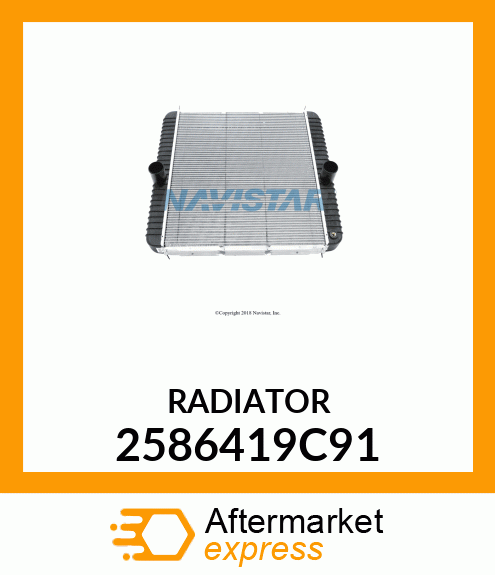 RADIATOR 2586419C91