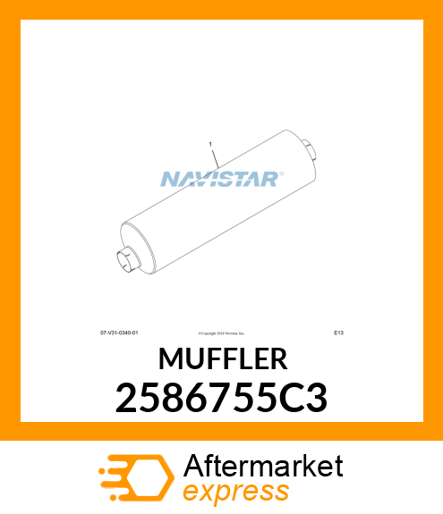 MUFFLER 2586755C3