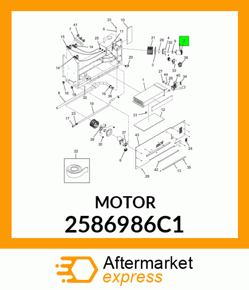 MOTOR 2586986C1