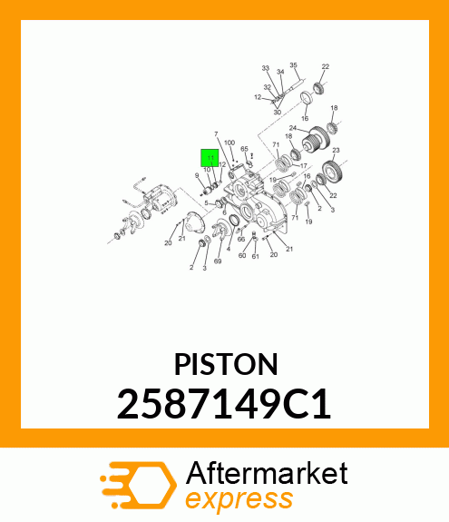 PISTON 2587149C1