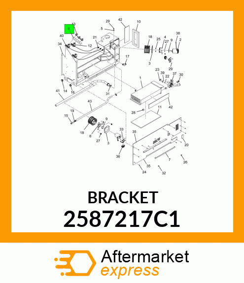 BRACKET 2587217C1