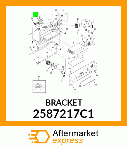 BRACKET 2587217C1